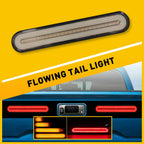 LED Brake Tail Turn Signal Light Bar for Fender Bagger
