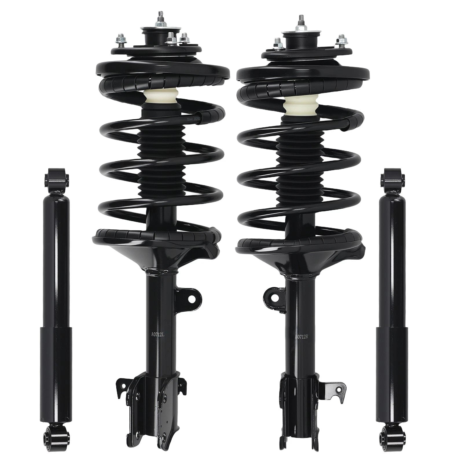 Front Complete Strut & Rear Shock for Honda Pilot (2003–2005) & Acura MDX (2001–2002)