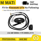 Horn Kit & Wire & Switch for Kawasaki Mule Pro MX KAF700 (2019–2024)