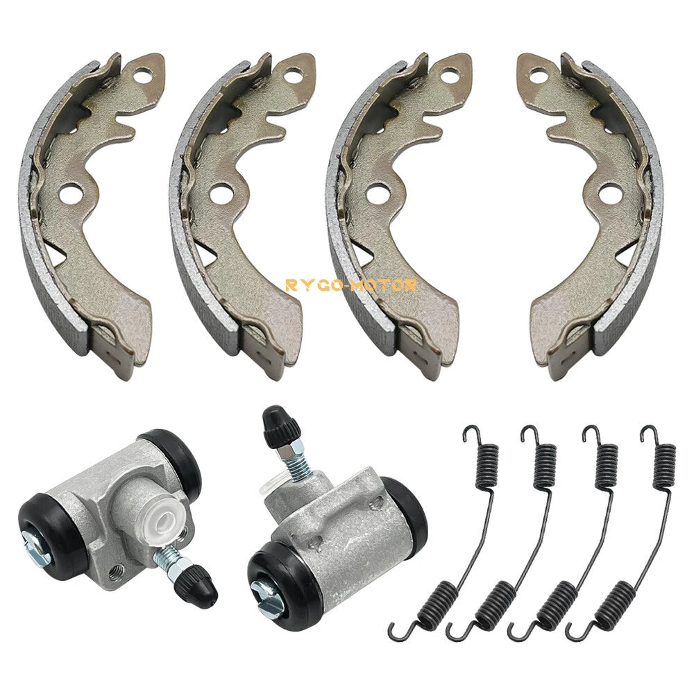 Front Brake Wheel Cylinders w/Shoes for Suzuki QuadRunner 300 (1987–1989)