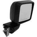 Right Mirror for Jeep Wrangler, Gladiator (2018–2024) Textured Manual Folding