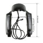 Rear Fender Fascia Set with LED Light for Harley Touring Electra Glide (2009–2013)