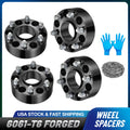 Set of 4 Hub Centric Wheel Spacers for Chevy Silverado GMC (2000–2023)