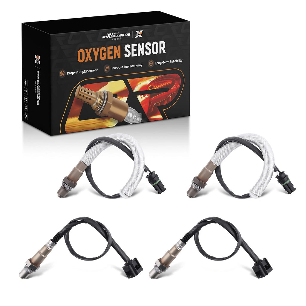 Set of 4 Oxygen O2 Sensors for BMW 550i 650i 750i 750Li X5 X6 (2008–2019)