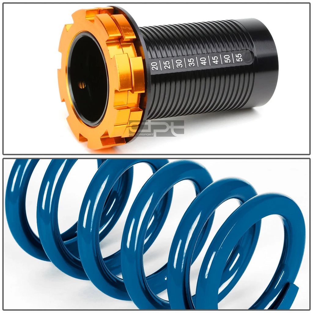 Coilover Suspension Kit for Honda Civic EG EK DC (1988–2000) - Black/Blue