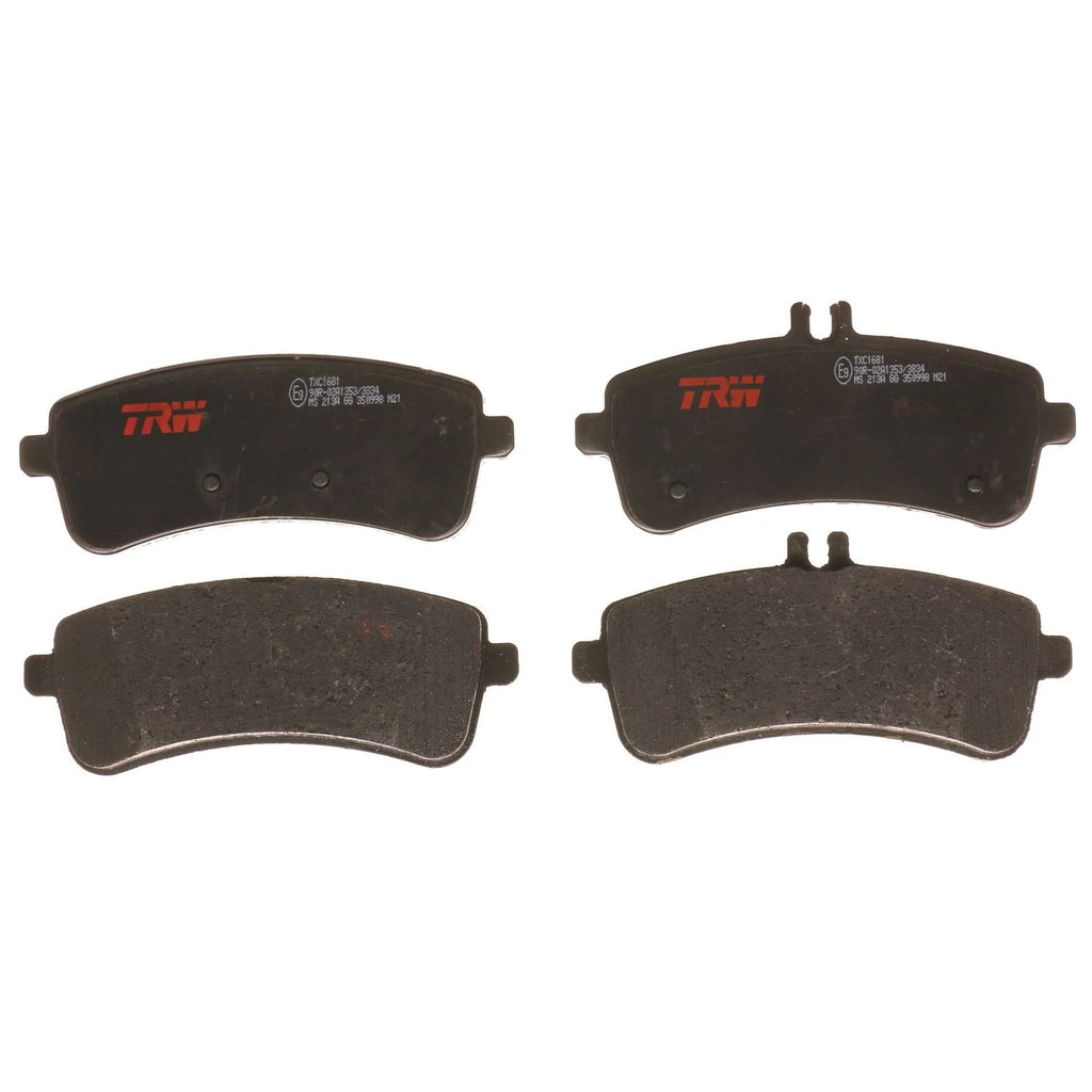 Set of 4 Disc Brake Pads for Mercedes-Benz S63 AMG (2015–2021)