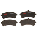 Set of 4 Disc Brake Pads for Mercedes-Benz S63 AMG (2015–2021)