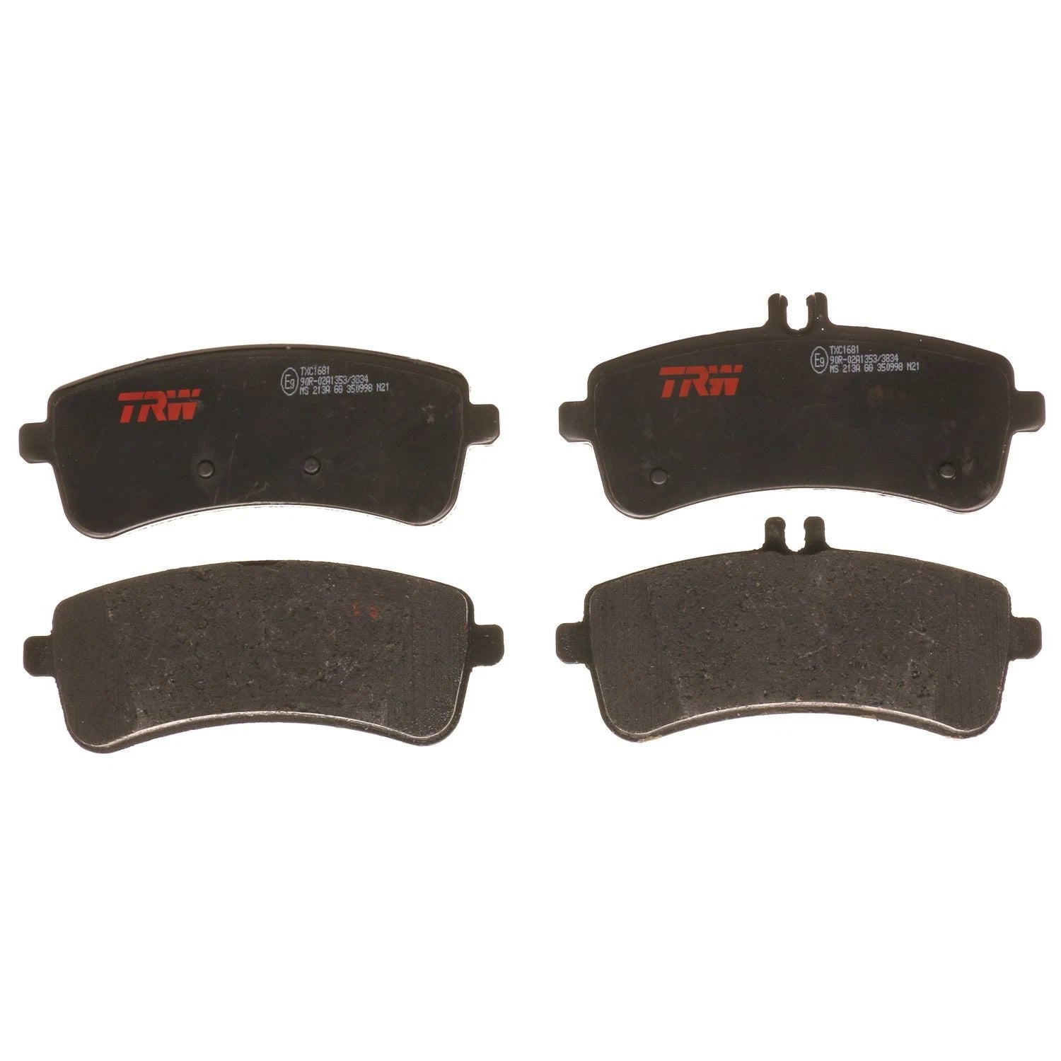 Set of 4 Disc Brake Pads for Mercedes-Benz S63 AMG (2015–2021)