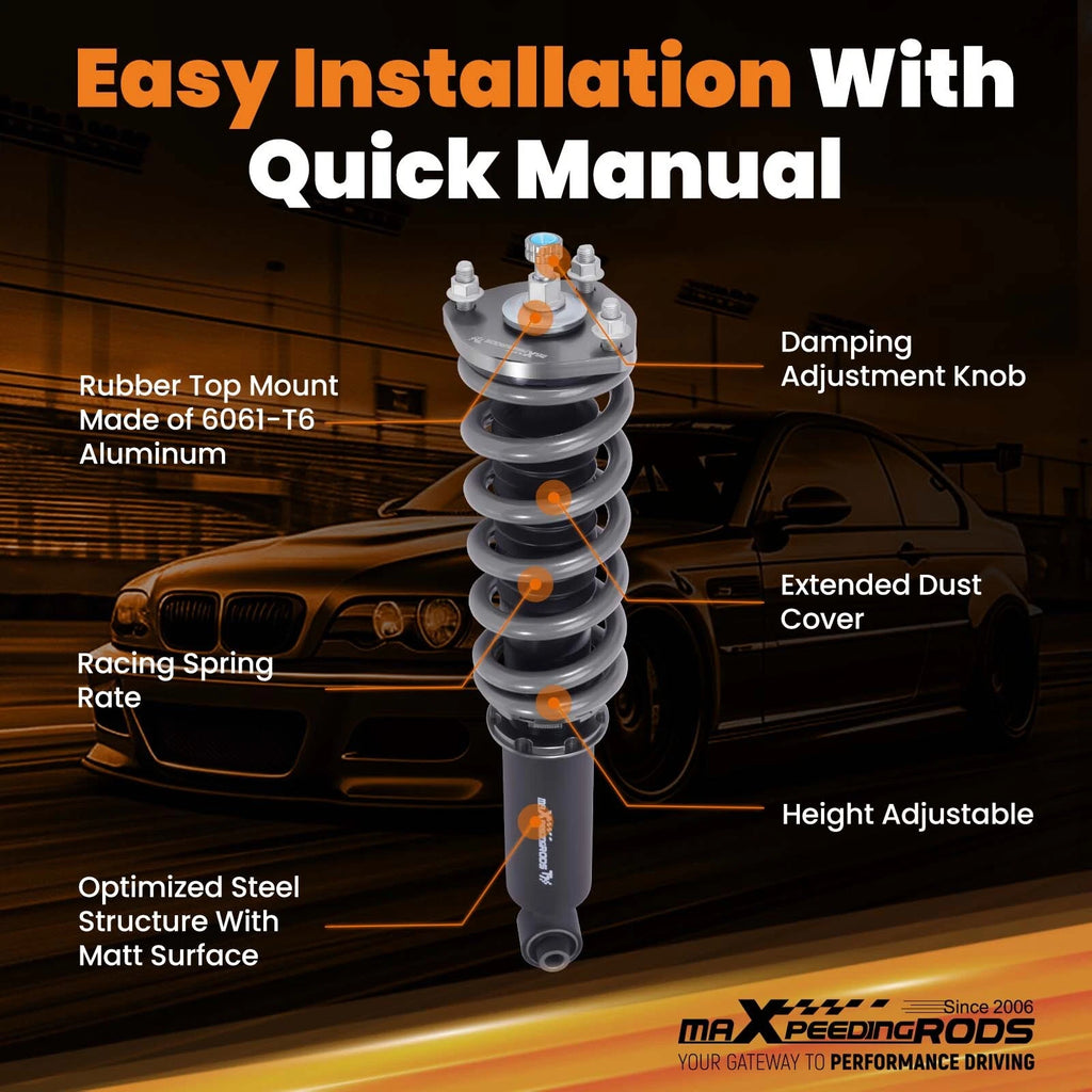 Coilovers Lowering Kit for Lexus GS300 GS400 GS430 (1998–2005)