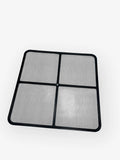 Hatch Screen / Vent for Jim Black 595-1616-SCN-09 (16in x 16in, Black)