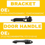 LH Driver Side Exterior Door Handle for Ford Focus (2000-2007)