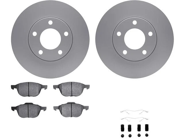 Front Brake Pad and Rotor Kit for Mazda 3 (2004–2005) CC186HN