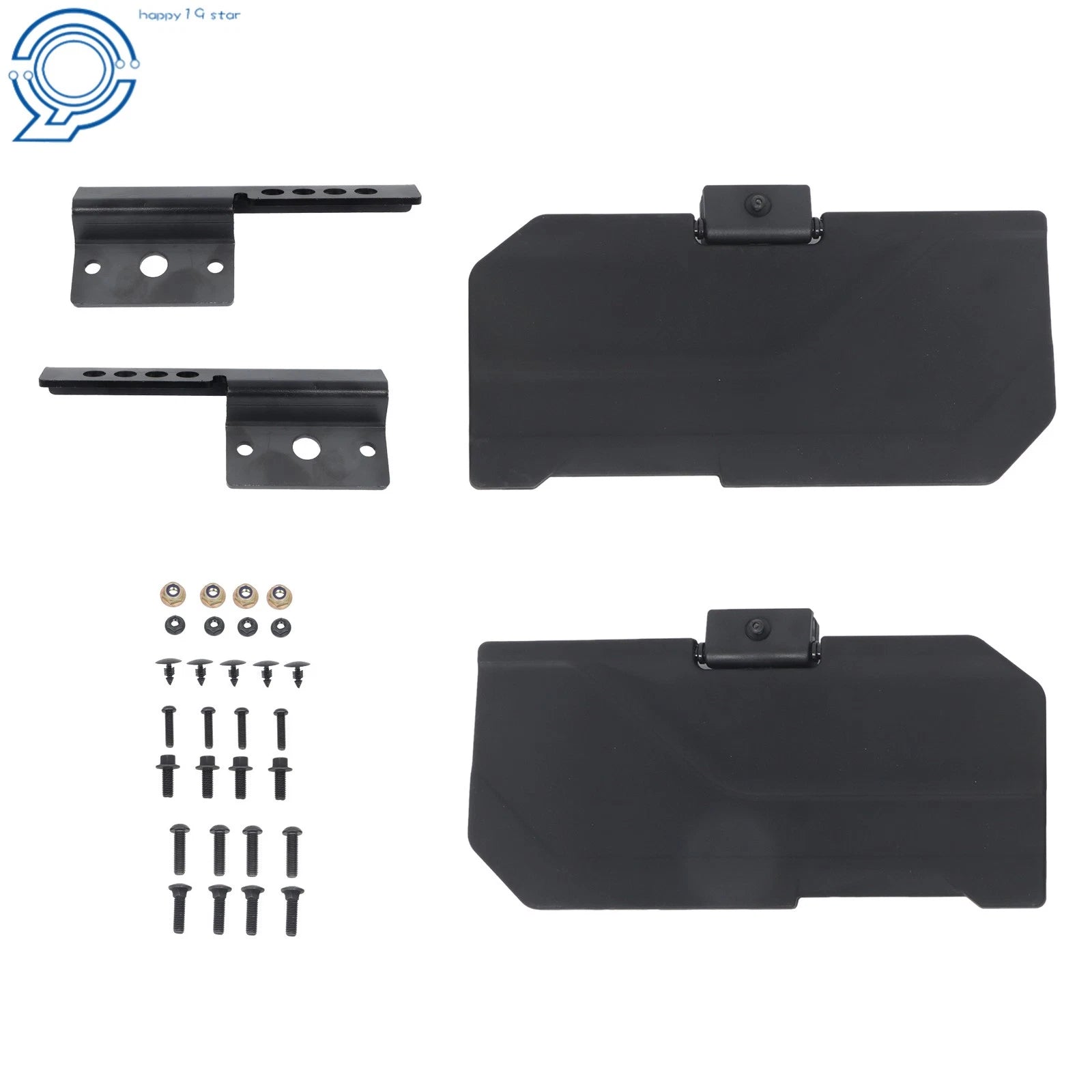 2X Sunshade SunVisors for Polaris Ranger XP 1000 Ranger 1000 SP570 (2015–2023) 2890288