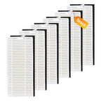 6 Pack Replacement Filters for Loorow AT800 Robot Vacuum