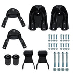 Rear Leaf Spring Shackle Hanger Repair Kit for Chevy C1500 C2500 (1988–1997)
