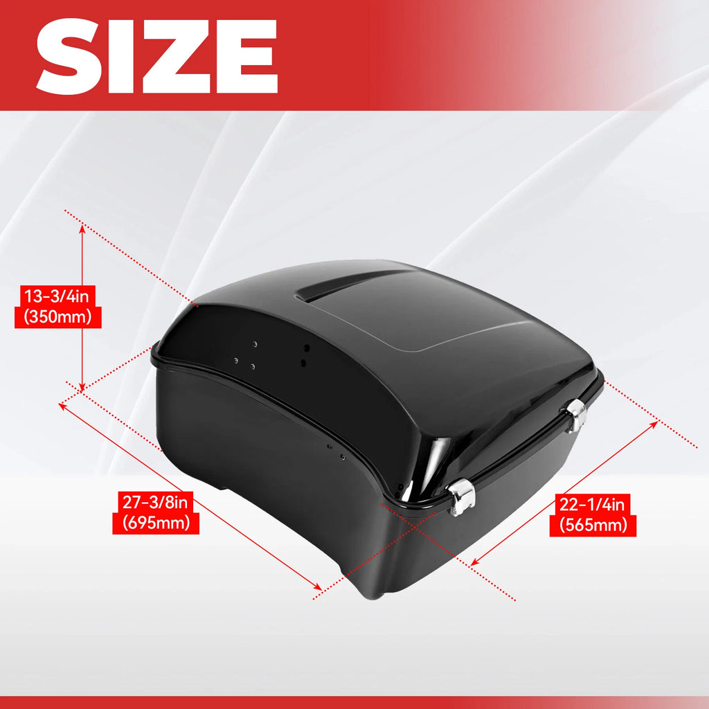 13.7" King Pack Trunk for Harley Davidson Touring (2014–2026)