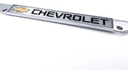 License Plate Frame Gold Bowtie Emblem Replacement for Chevy Camaro (2010–2024)
