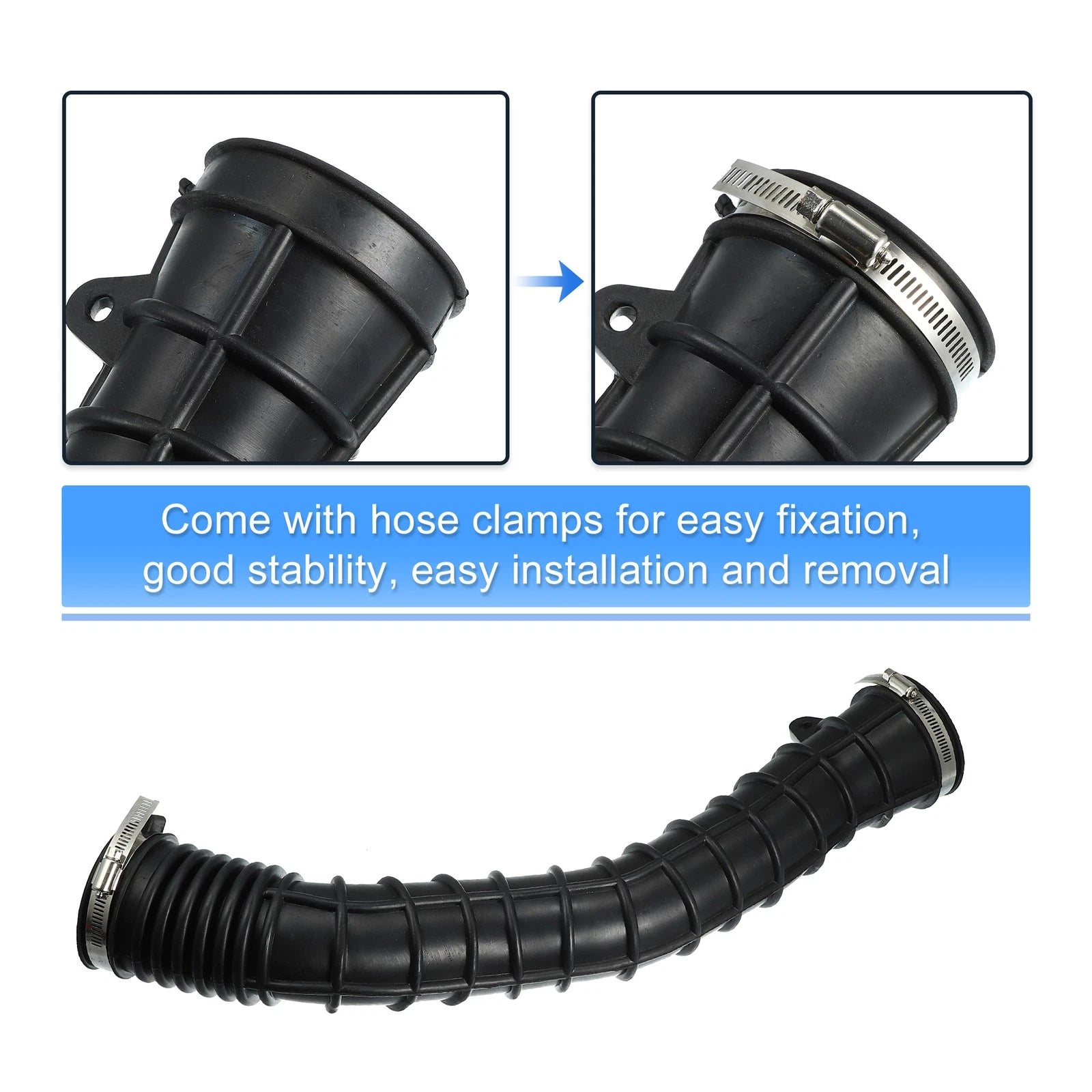 Air Intake Outlet Hose Tube with Clamps for Ford Ranger (1998–2003) 1L5Z-9B659-BA