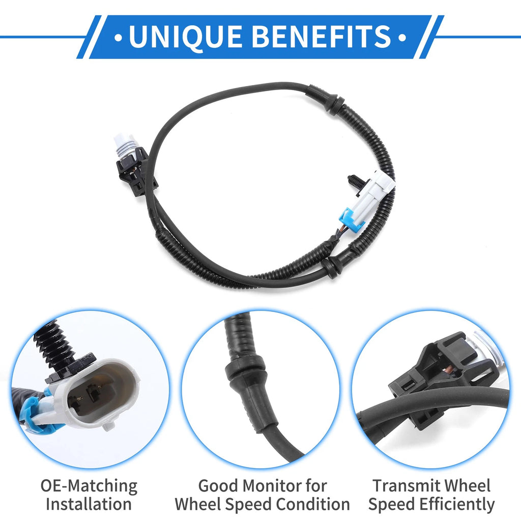 ABS Wheel Speed Sensor for Chevrolet Corvette C5 (1997–2004) No. 10332527/12163714