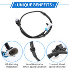 ABS Wheel Speed Sensor for Chevrolet Corvette C5 (1997–2004) No. 10332527/12163714