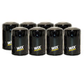Set of 8 Wix 51522 Engine Oil Filters for (Spin-On)