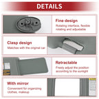 Left Sun Visor for Toyota Tacoma (2005–2011) with Mirror No. 74320-35C10-B0