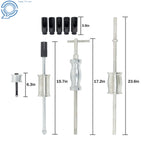 40Pcs Diesel Injector Remover Slide Hammer Puller Kit for Universal Use