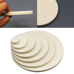 Wool Felt Polishing Pad Wheel for Car Glass Stainless Steel (1pc)