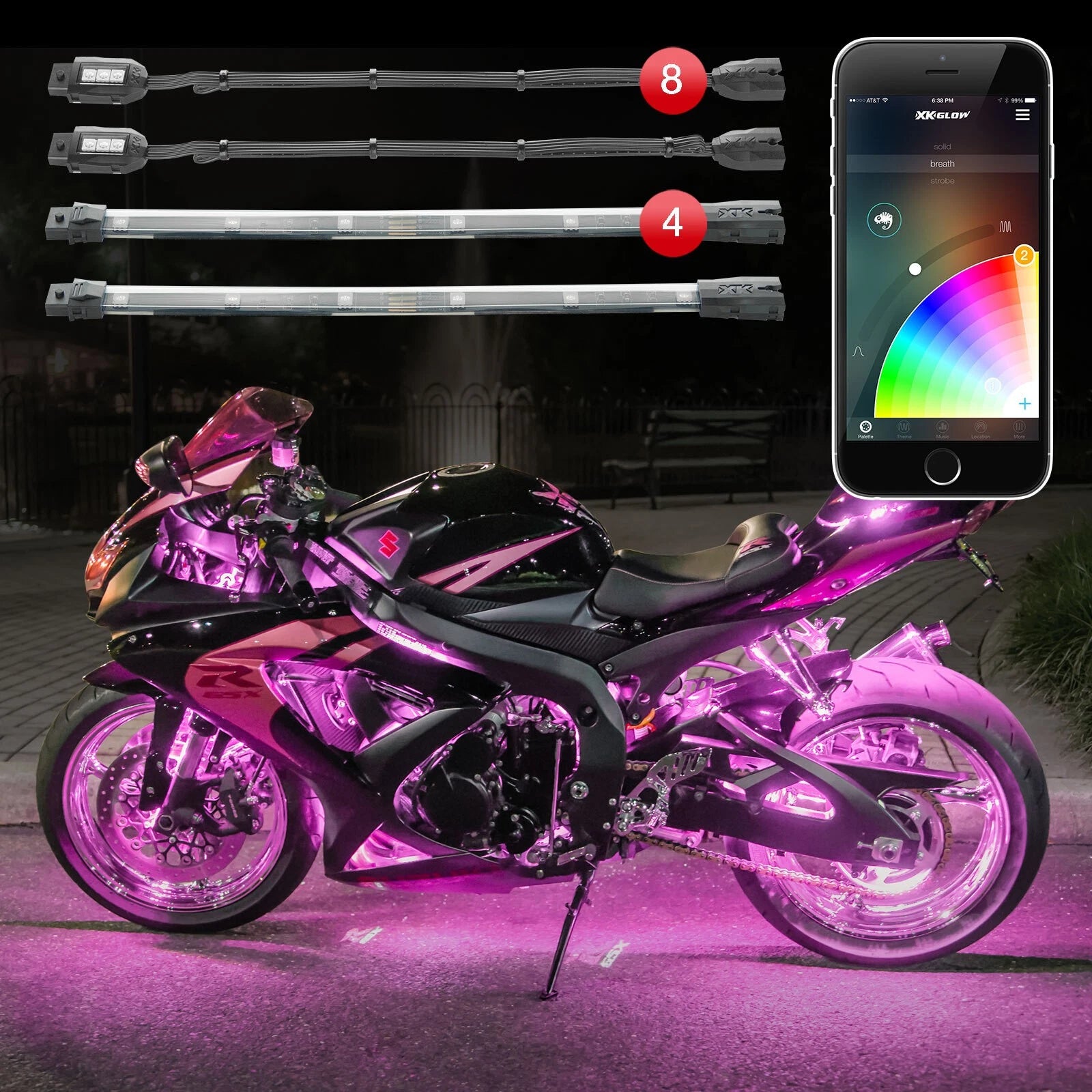 12pc Standard Accent Light App Kit for