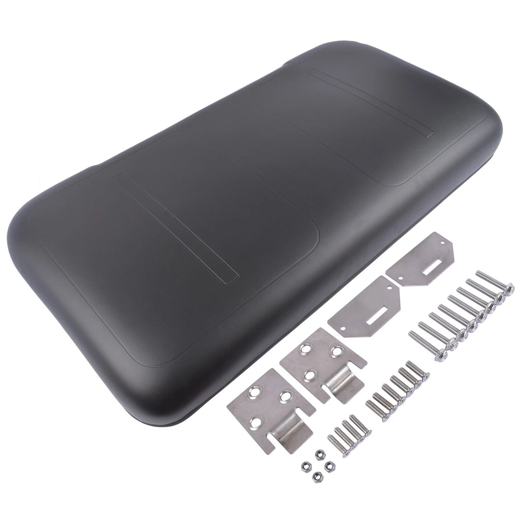 Black Front Seat Bottom with Hardware for EZGO Medalist TXT (1994-2013)