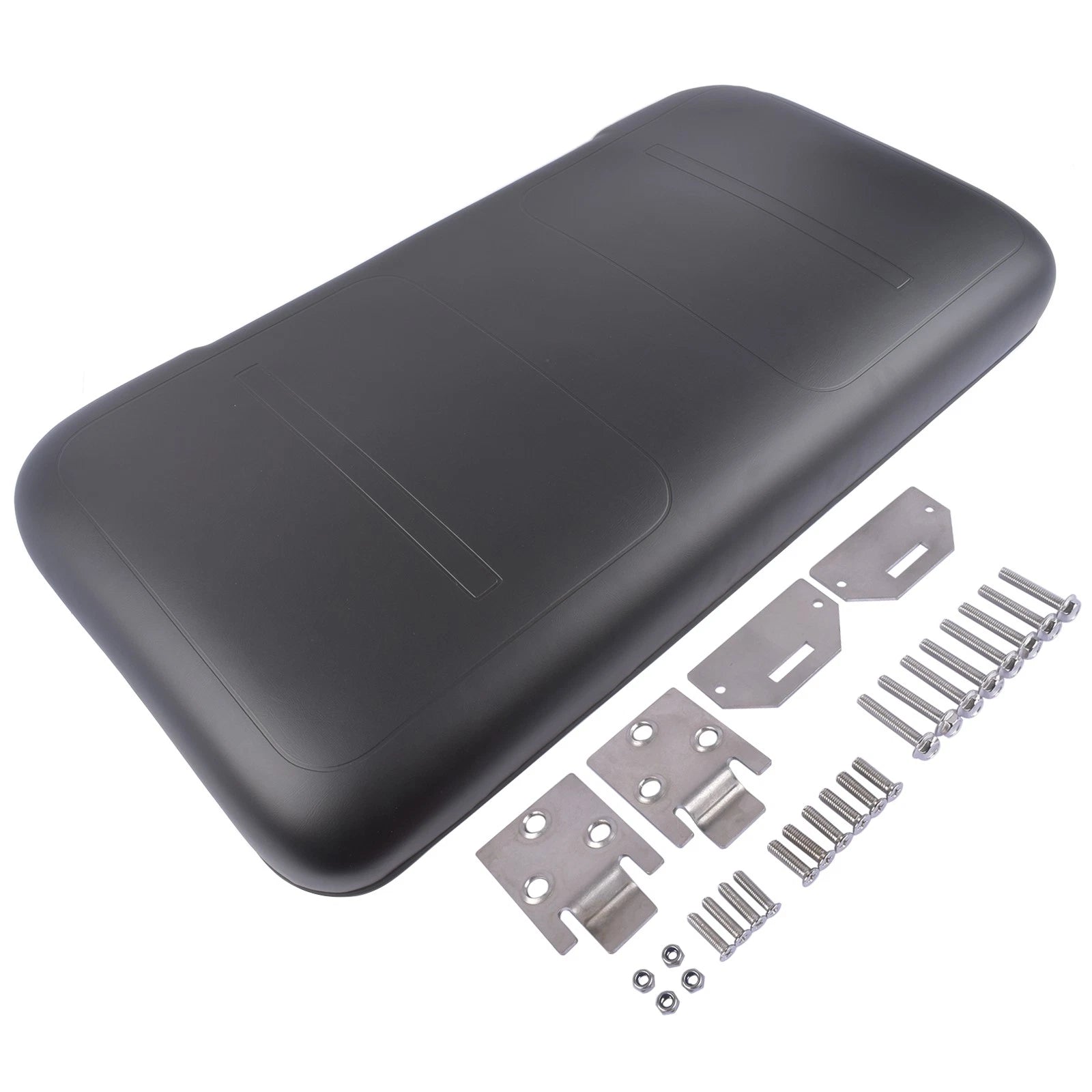 Black Front Seat Bottom with Hardware for EZGO Medalist TXT (1994-2013)