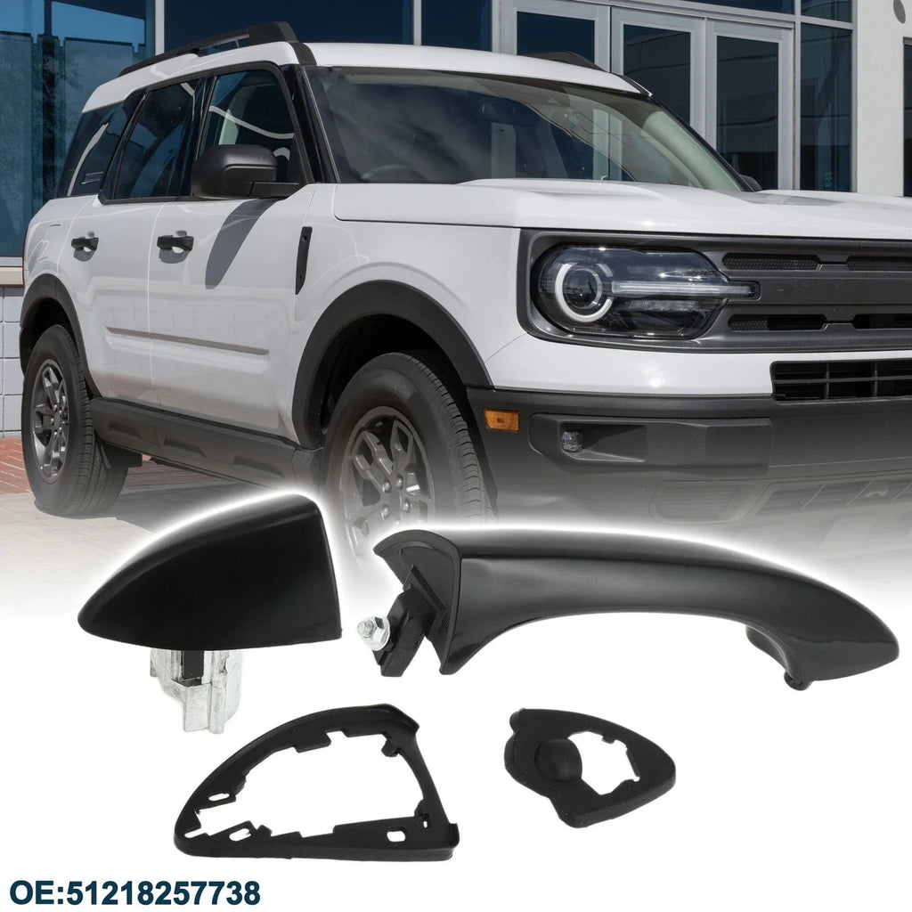 Front Right Exterior Door Handle for BMW X5 E53 Black (2000-2006)