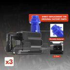 Blue Ignition Coil and Iridium Spark Plug for Lexus IS300 (2001-2005)