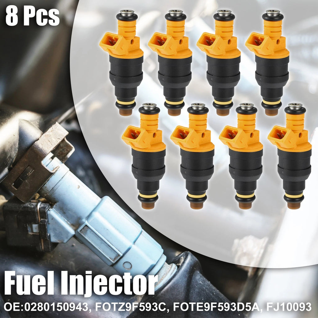 8 Pcs Fuel Injector 0280150909 for Ford F250 F350 Super Duty 5.4L (1999–2003)