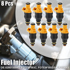 8 Pcs Fuel Injector 0280150909 for Ford F250 F350 Super Duty 5.4L (1999–2003)