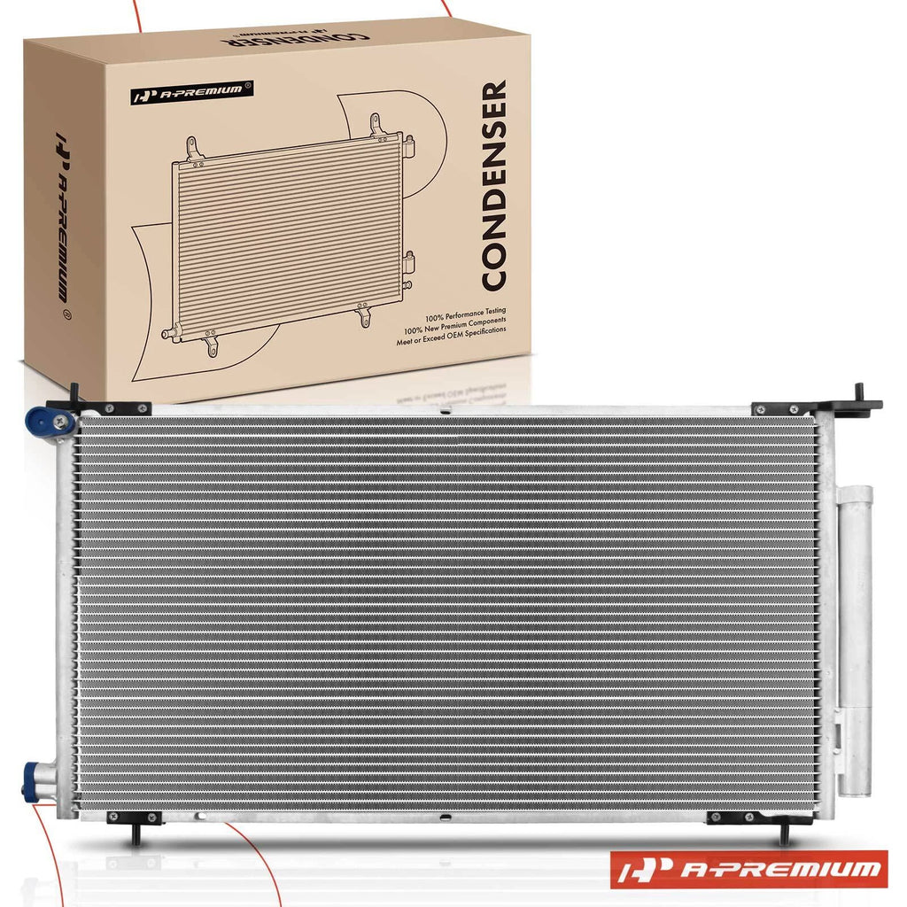 A/C Condenser with Receiver Drier & Bracket for Honda CR-V (2002–2006)