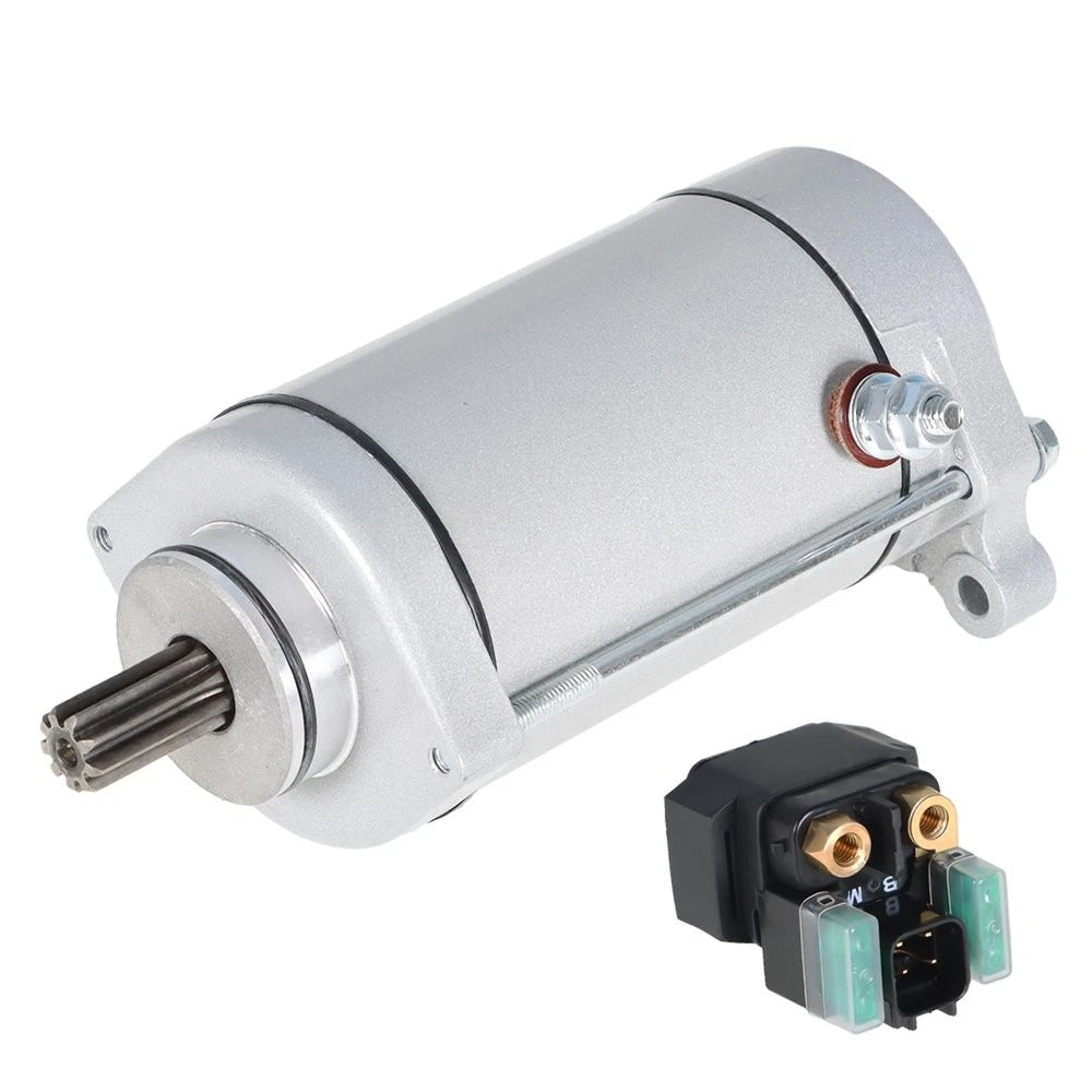 Starter and Relay Solenoid for Suzuki VL1500 Intruder (1998–2004)