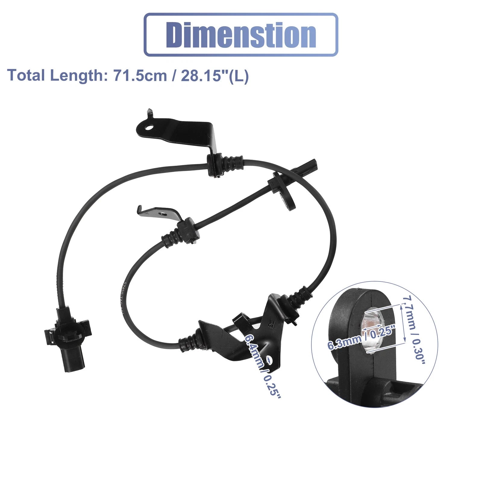 Front Right ABS Wheel Speed Sensor No. 57450-TA0-A01 for Honda Accord 
