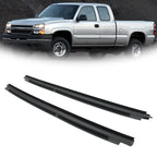 Set of 2 Front Door Window Weatherstrips for GMC Silverado Sierra (1999–2007)