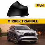 Right Side Rearview Triangle Mirror Base Cover for Toyota Highlander (2020–2022)