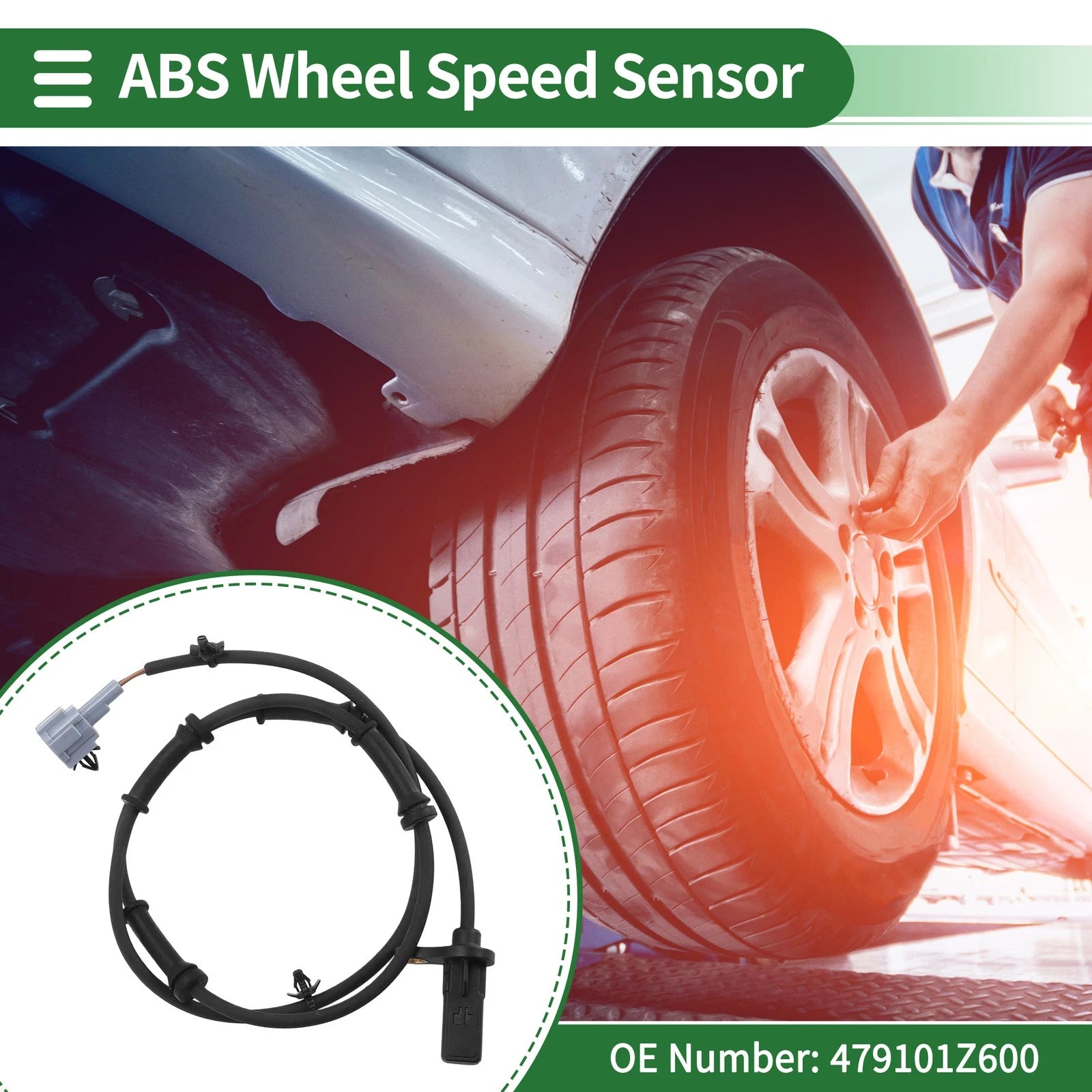 ABS Wheel Speed Sensor No. 479101Z600 for Nissan Frontier (2002–2004)