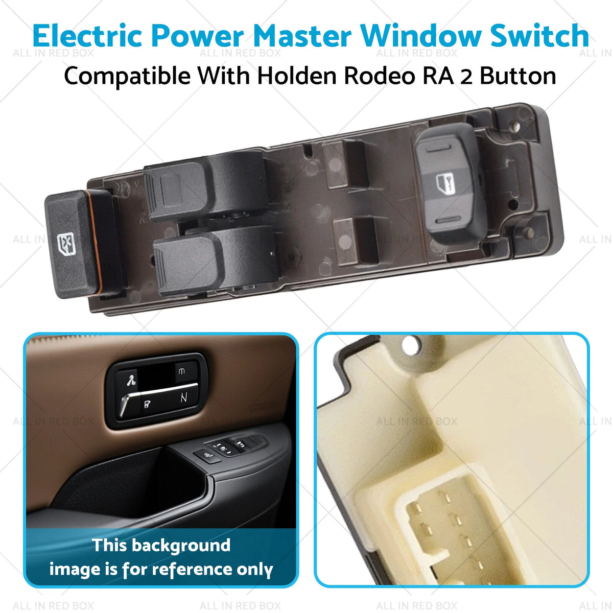 2 Button Electric Power Window Switch for Holden Rodeo RA (2003–2008)