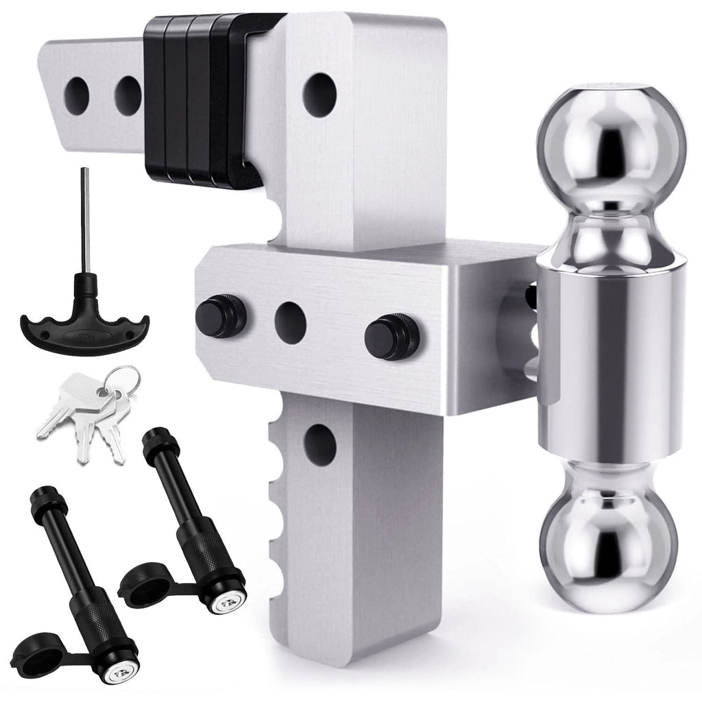 Adjustable Trailer Hitch Ball Mount for Truck