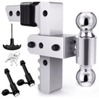 Adjustable Trailer Hitch Ball Mount for Truck
