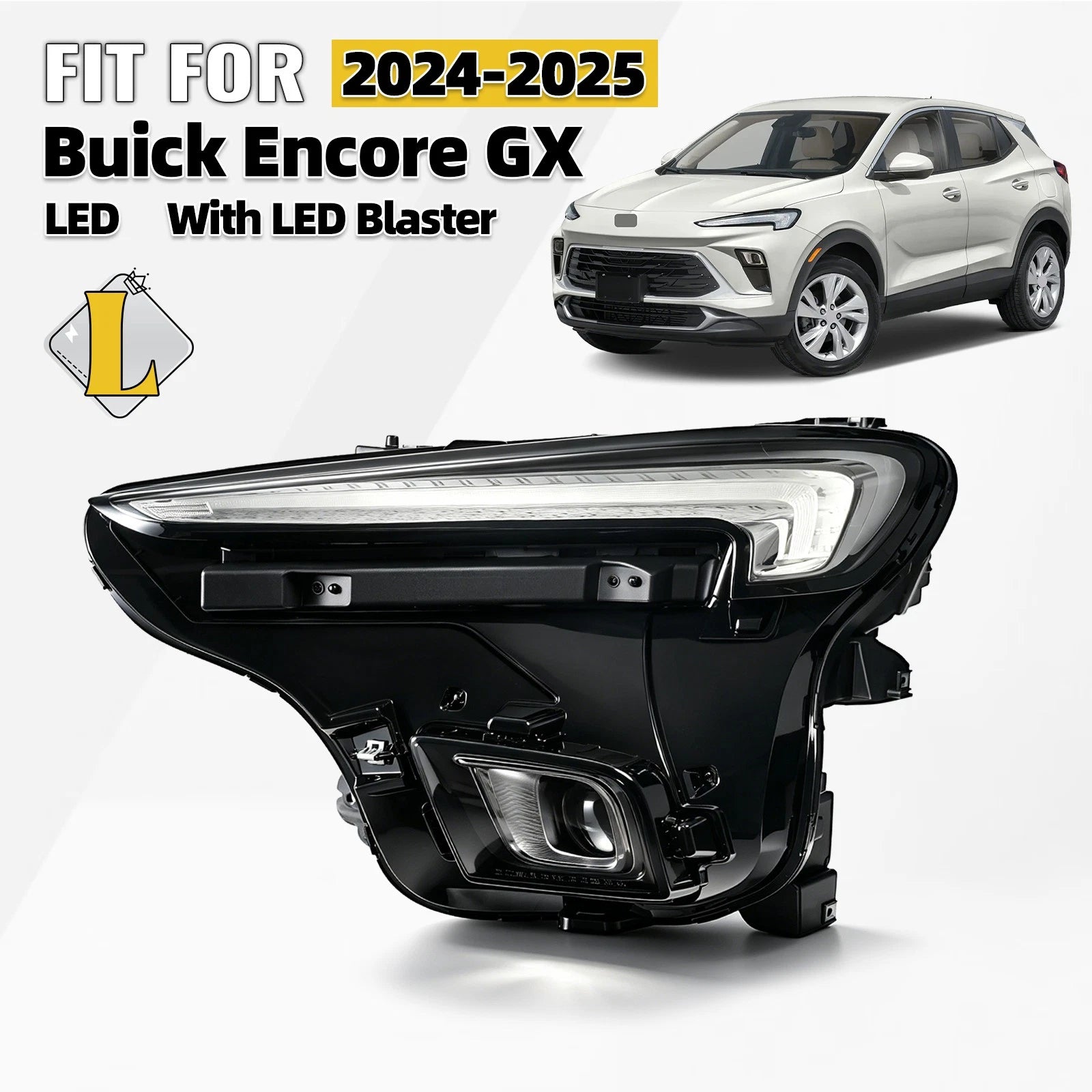LED Headlight for Buick Encore GX (2024–2025) - Left Driver Side