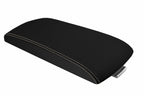 Console Lid Armrest Cover for Ford Flex (2009–2019) Carbon Fiber Beige Stitch