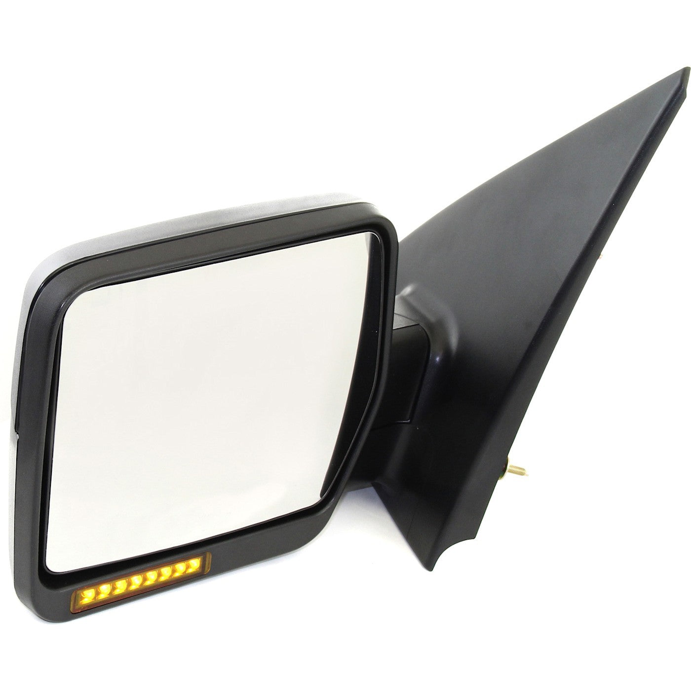 Driver Side Mirror for Ford F-150 (2004–2006) Textured Black Manual Folding Heated