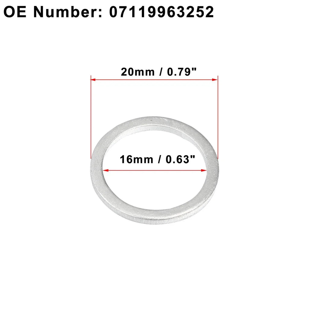15pcs M16 Oil Drain Screw Gasket for BMW M3 (1999)