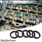 Set of 5 Oil Seal Rotary Shaft Seal TC Ring 28x35x7mm Nitrile Rubber