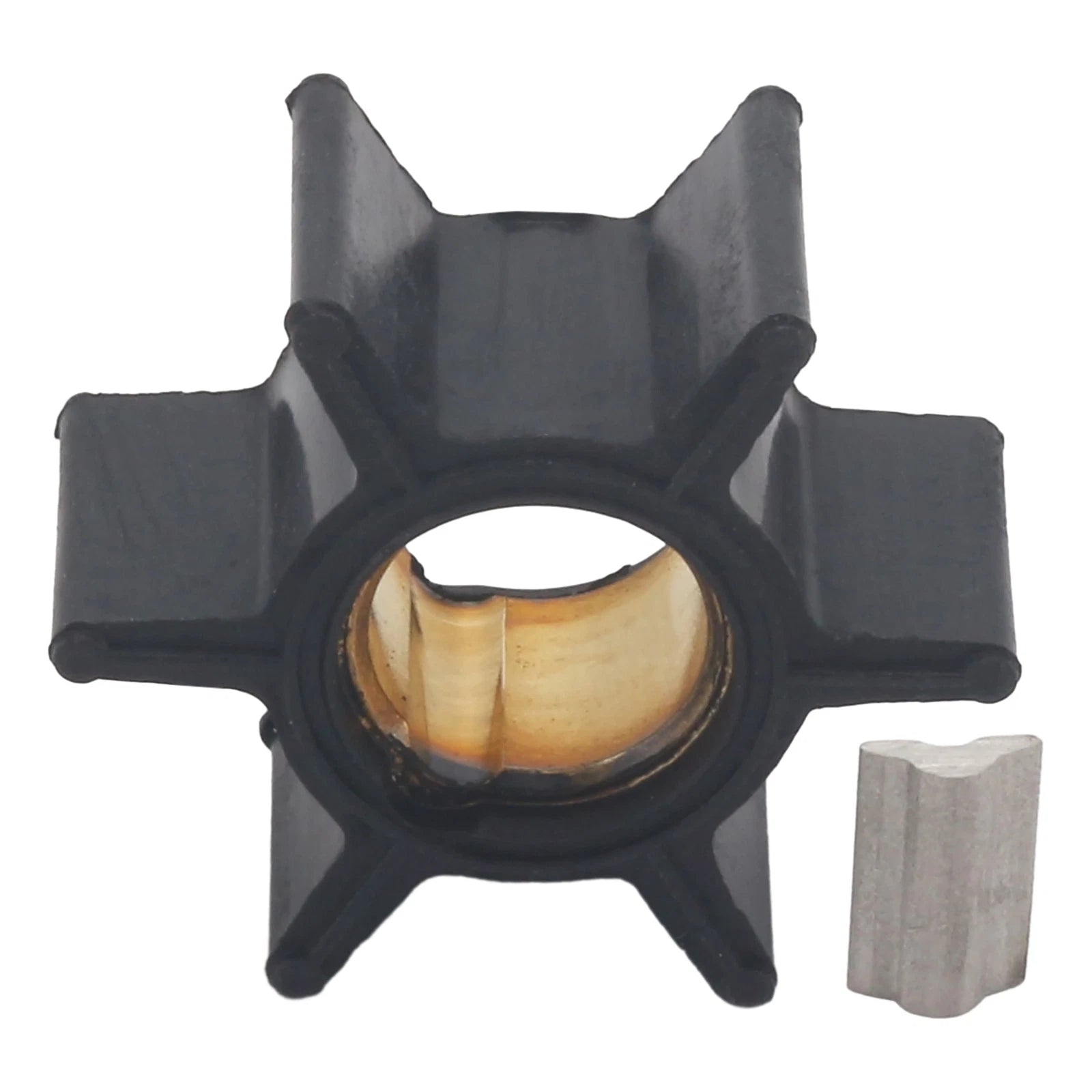 Outboard Water Pump Impeller & Key for Mercury 3.5HP 3.6HP 4HP (1990–2023)